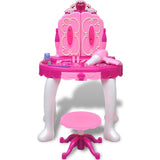 VidaXL Toy kapt table standing with 3 mirrors and light sound