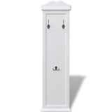 Vidaxl coat racks white 2 pcs