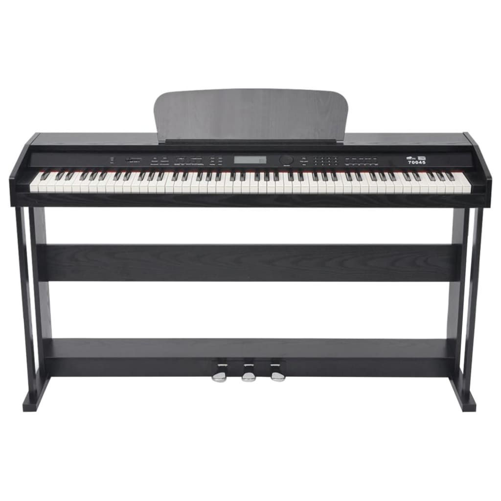Vidaxl Digital piano with pedals 88 keys black