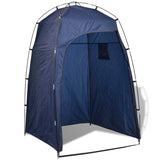 Vidaxl Shower-WC che cambia la tenda blu