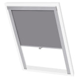 Vidaxl Roller Blind prekleta siva C04