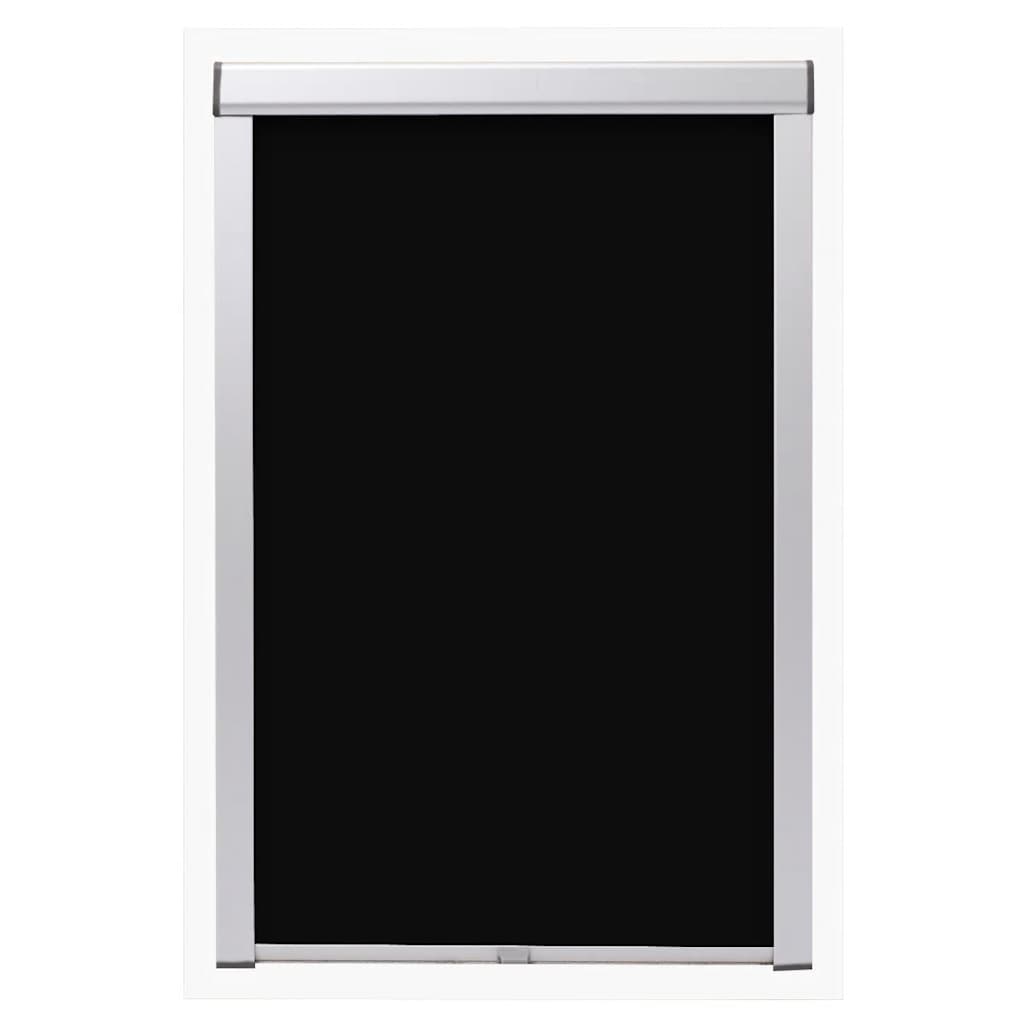 VidaXL Roller blind Damning Black P06 406