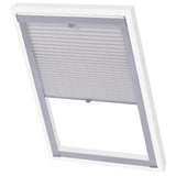 Vidaxl Roller Blind plisseret hvid C04
