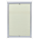 Vidaxl Roller Blind Pleated Cream S08 608