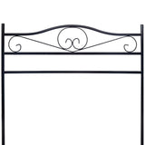 Vidaxl Kleidung Rack Stahl schwarz