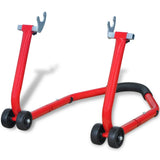 Vidaxl Motorycle hënnescht Radstandard rout