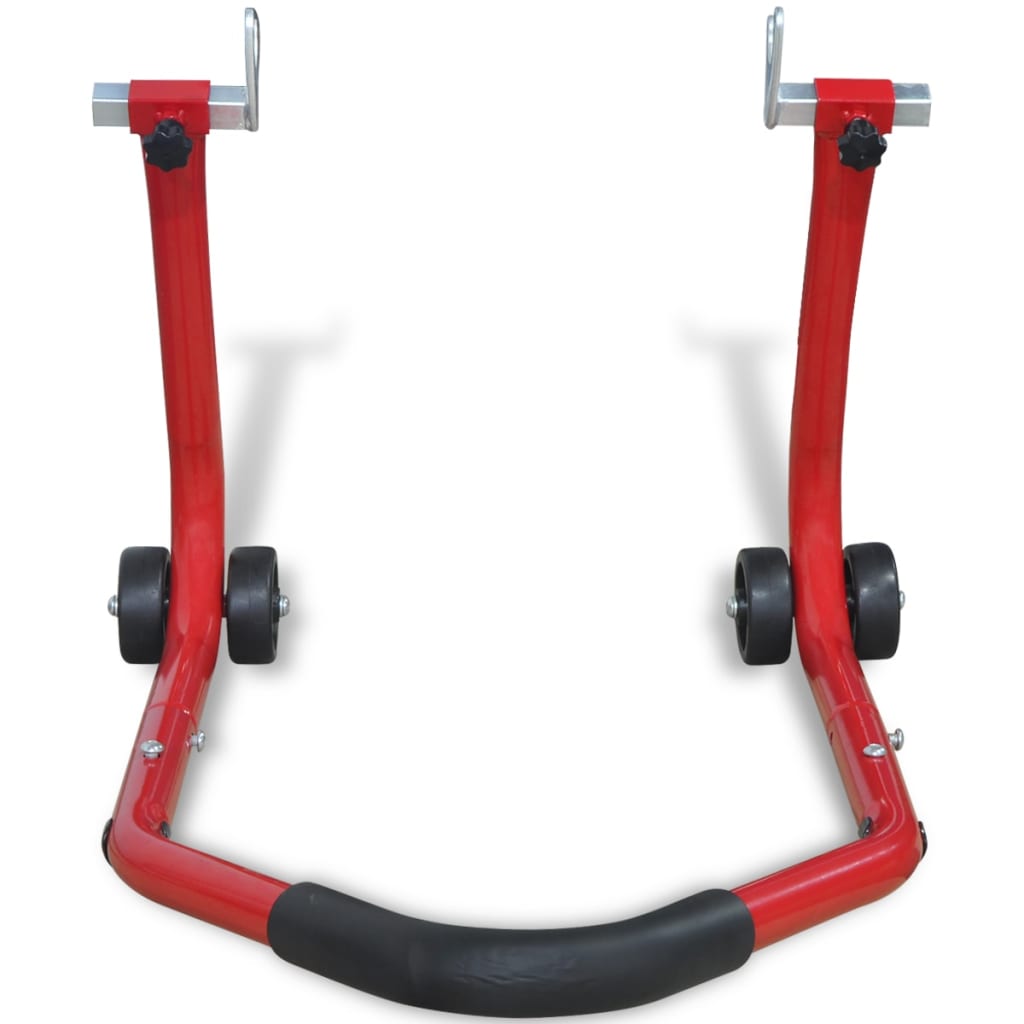 Vidaxl Motorycle hënnescht Radstandard rout