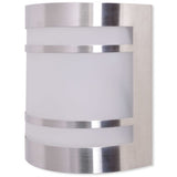 VidaXL wall lamp for outside light stainless steel