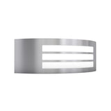 Vidaxl Gaart Mauer Lampe Staang -Free Stahl