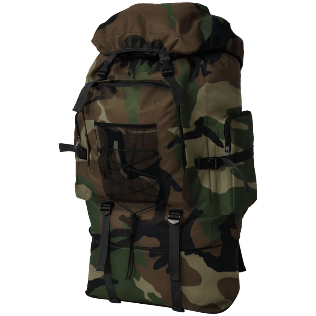 Vidaxl Backpack Army Style XXL 100 L Camuflagem