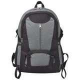 Mochila Vidaxl para caminhada 40 l preto e cinza