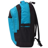 Vidaxl school backpack 40 l black and blue