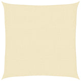 Vidaxl Sunshade HDPE Cream Square 3.6x3.6 m