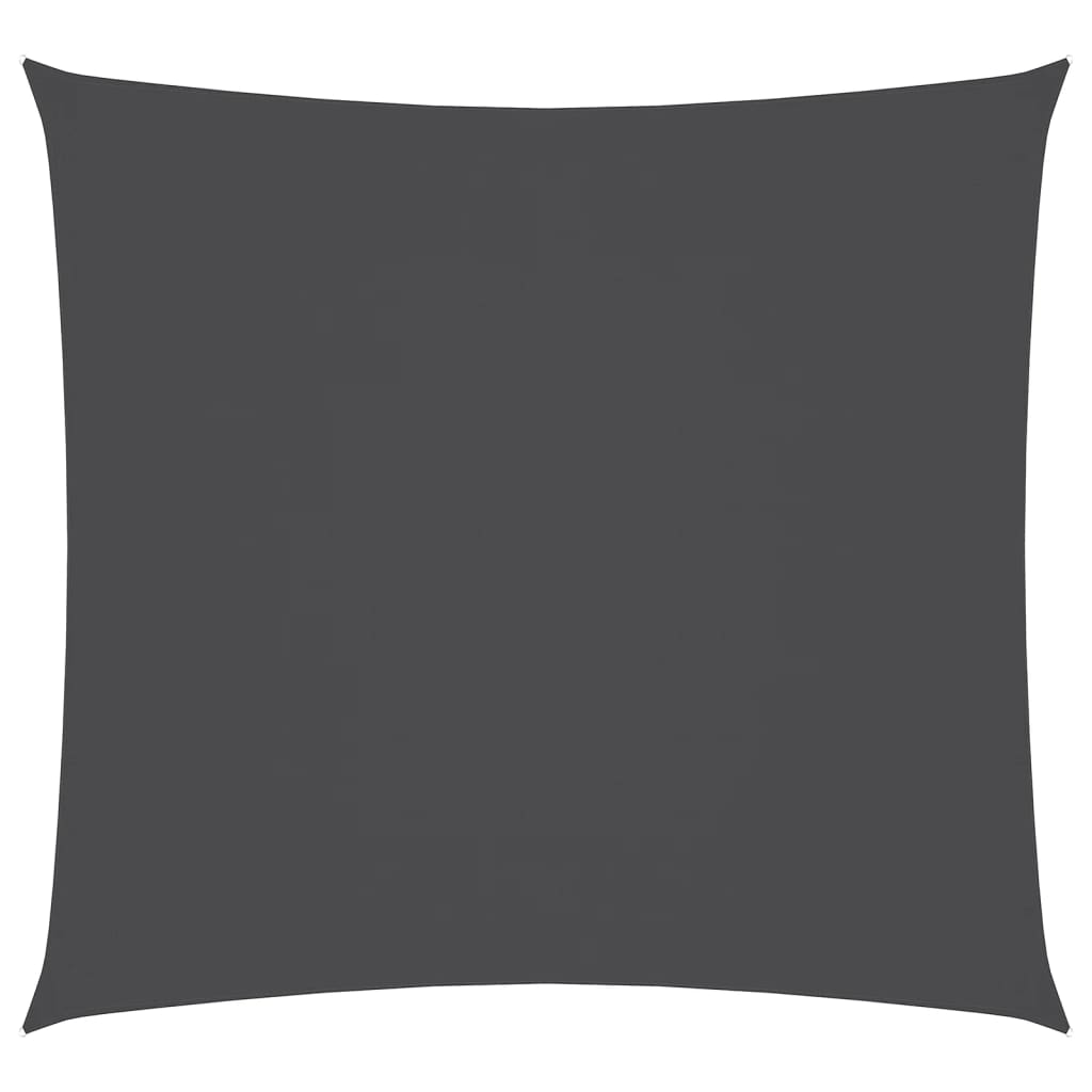 Vidaxl Sunshade Square 3,6x3,6 M Oxford Fabric Anthracite -färgad