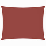 Vidaxl Sonnestrade rechteckeg 2x4 m oxford Stoff Terracotta Faarf