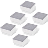 Vidaxl jordpladser 6 st LED 100x100x68 mm