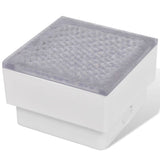 Vidaxl jordpladser 6 st LED 100x100x68 mm