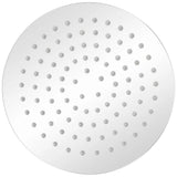 Vidaxl Pain Shower Head autour de 20 cm en acier inoxydable