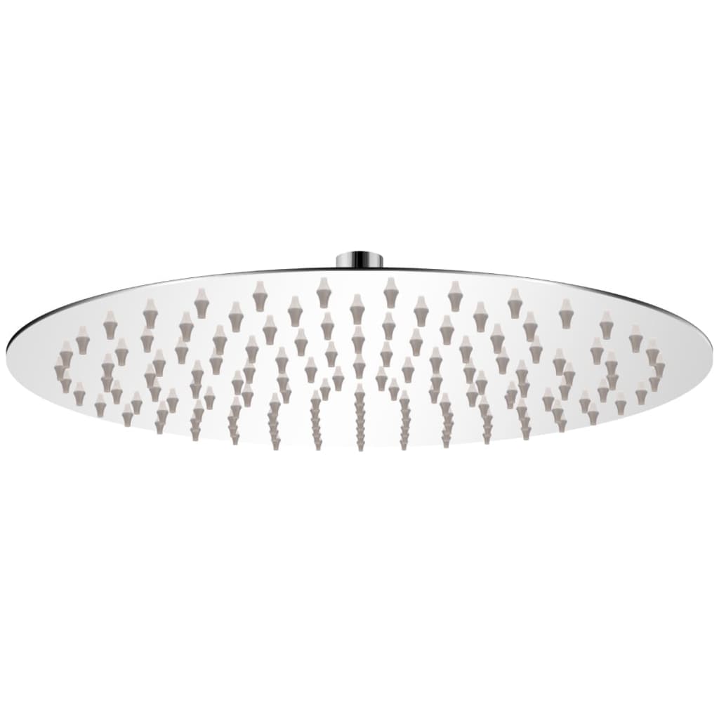 Vidaxl Pluie Shower Head en acier inoxydable 30 cm
