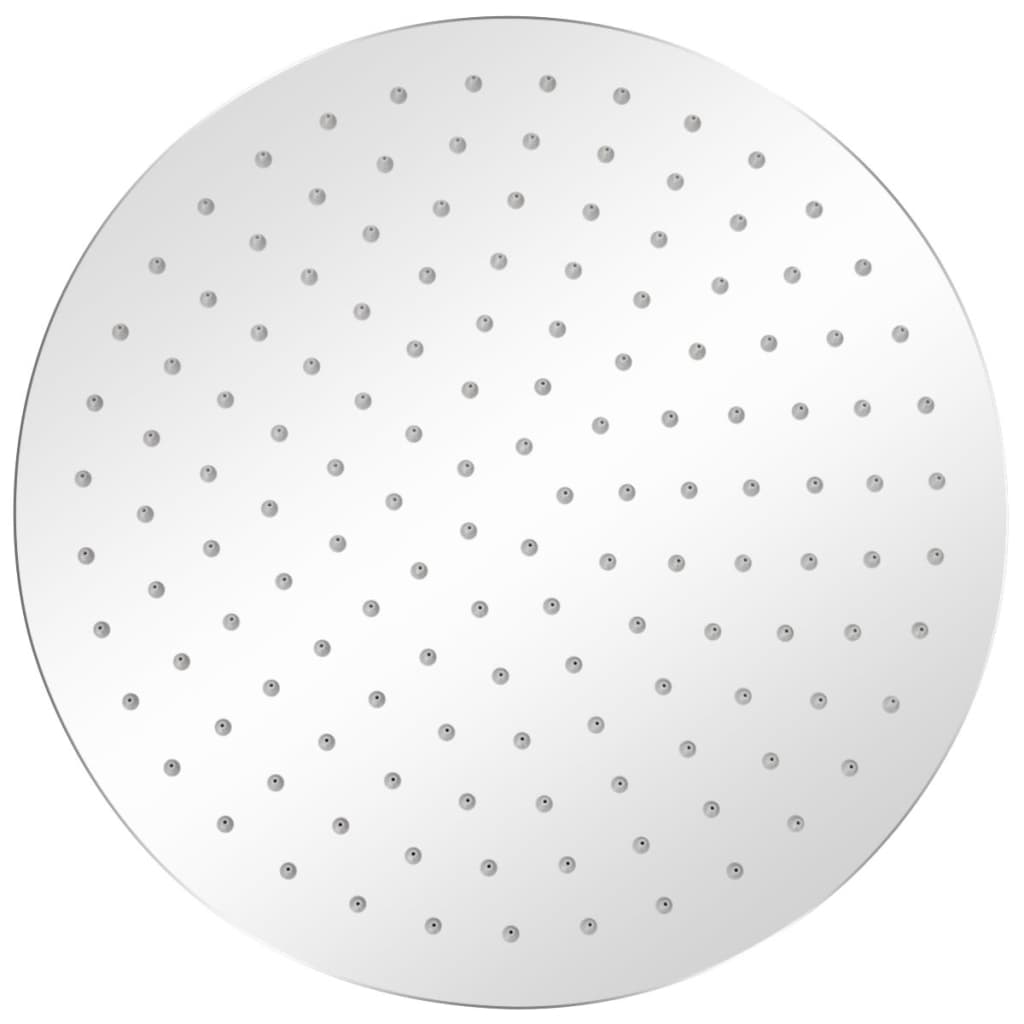 Vidaxl Pluie Shower Head en acier inoxydable 30 cm