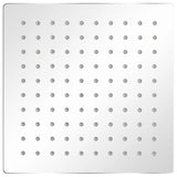 Vidaxl deszczowy prysznic stal nierdzewna 20x20 cm kwadrat