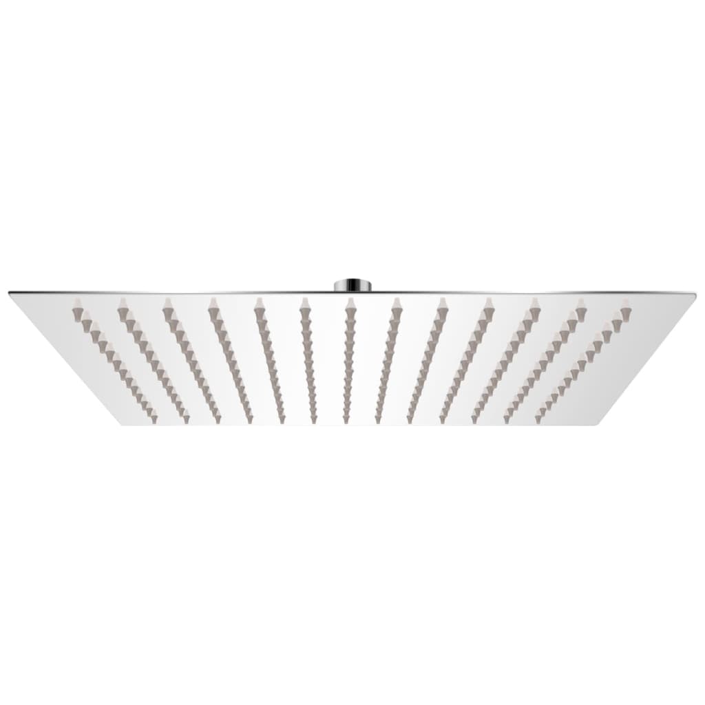 Vidaxl Rain Shower Head Square 25x25 cm en acier inoxydable