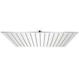 Vidaxl rain shower stainless steel square 40x40 cm