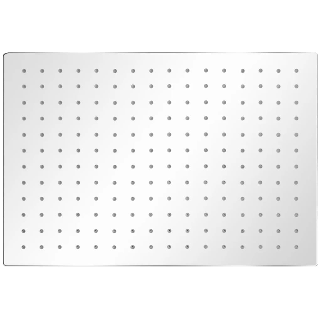 Vidaxl Pluie Shower Head en acier inoxydable 30x40 cm rectangulaire
