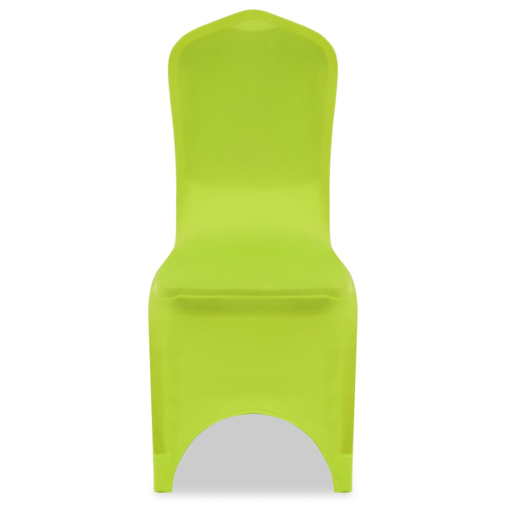 Vidaxl Chair Cover Stretch 4 pieces green