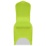 Vidaxl Chair Cover Stretch 4 pieces green