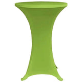 Vidaxl Cover Table Stretch 2 pezzi 80 cm Verde
