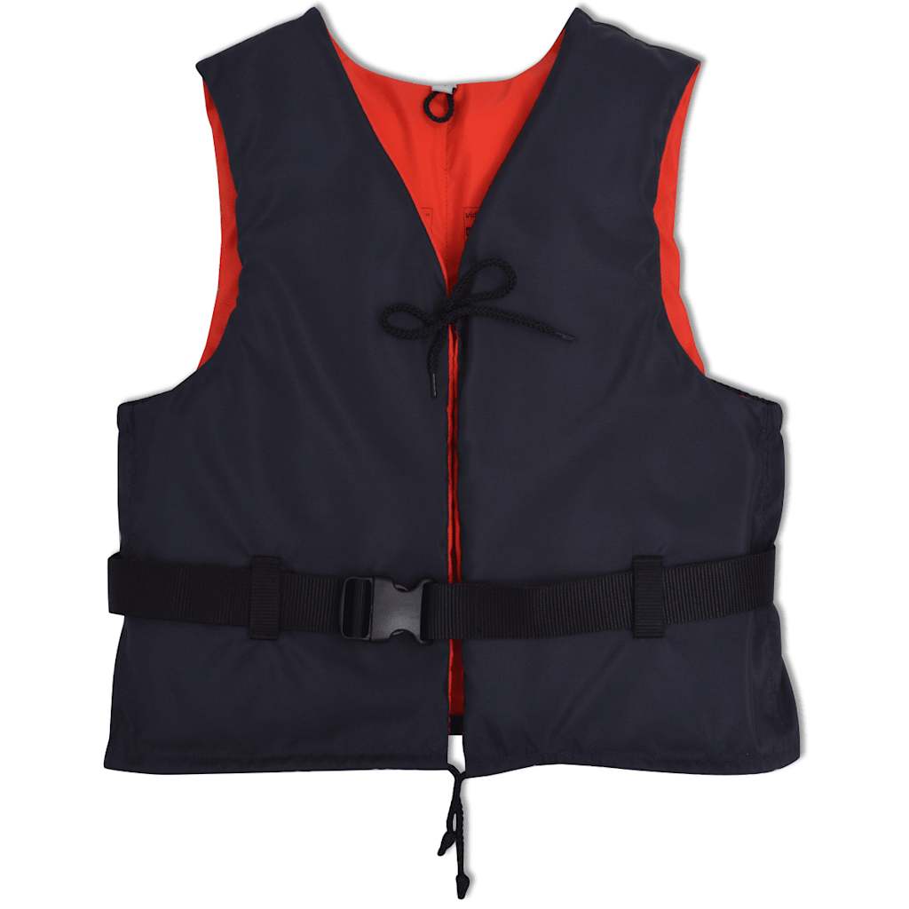 Vidaxl Swimming Vest 50-70 kg marineblå