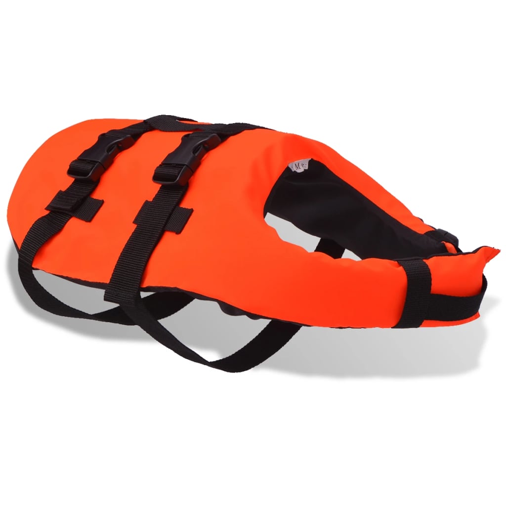 Vidaxl hund simning väst s orange