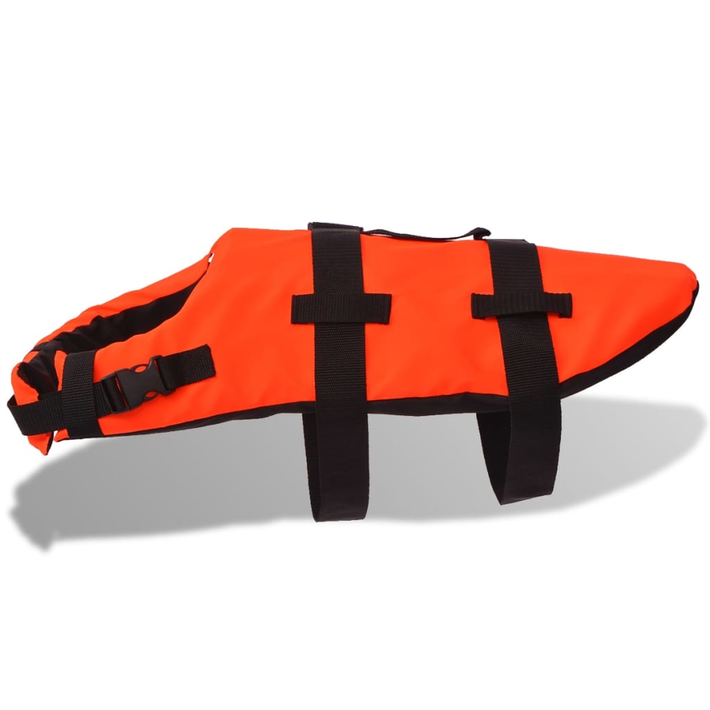 Vidaxl hund simning väst s orange