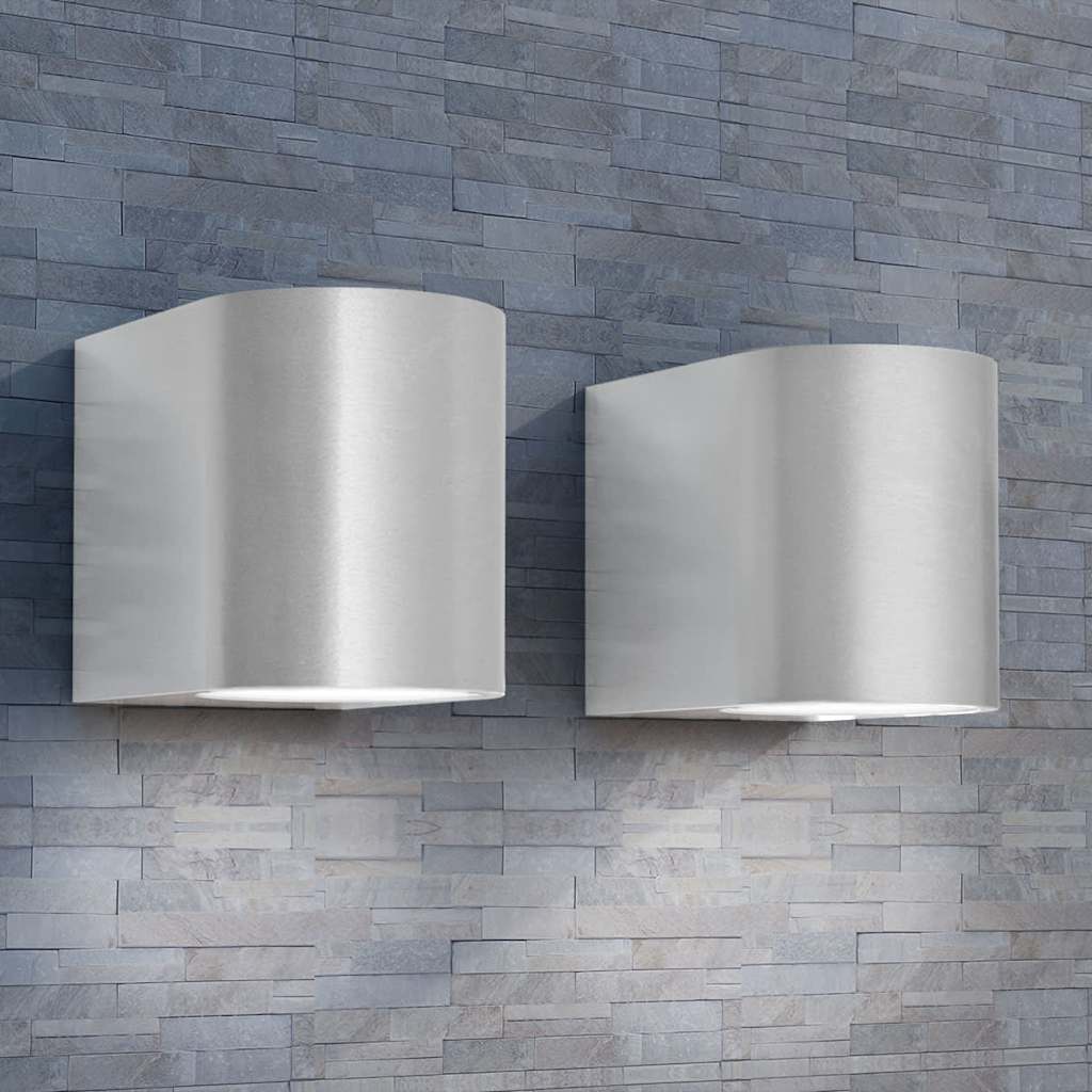 Vidaxl LED stenska svetilka vrt navzdol 2 sts