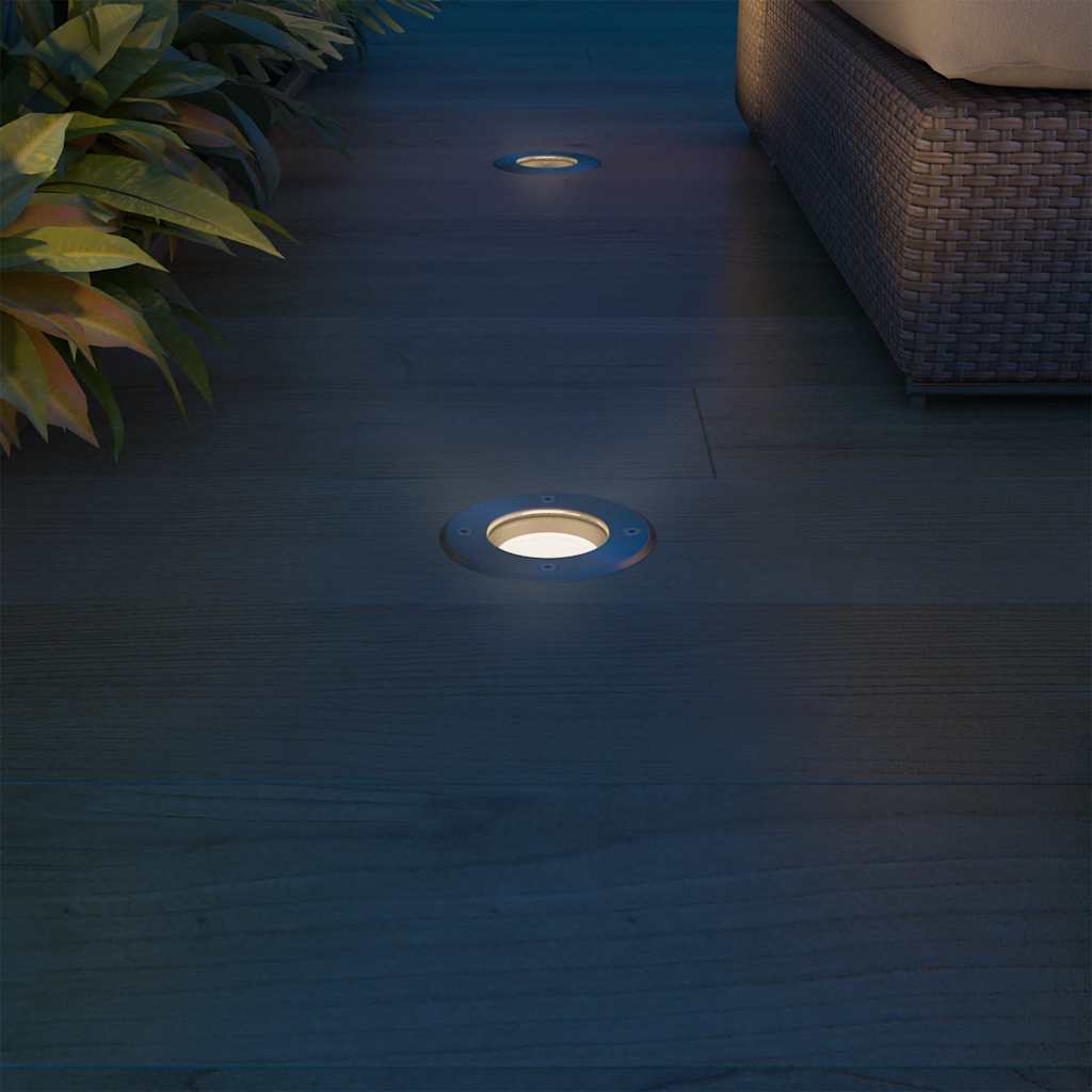 Vidaxl LED land spots outside 3 pieces round