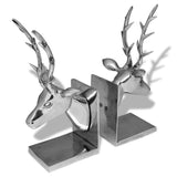 Vidaxl Bookrests Herten 2 Pieces Aluminium Silver