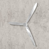 Vidaxl -propeller för väggen 70 cm aluminiumsilver