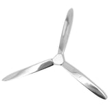 Vidaxl -propeller för väggen 70 cm aluminiumsilver