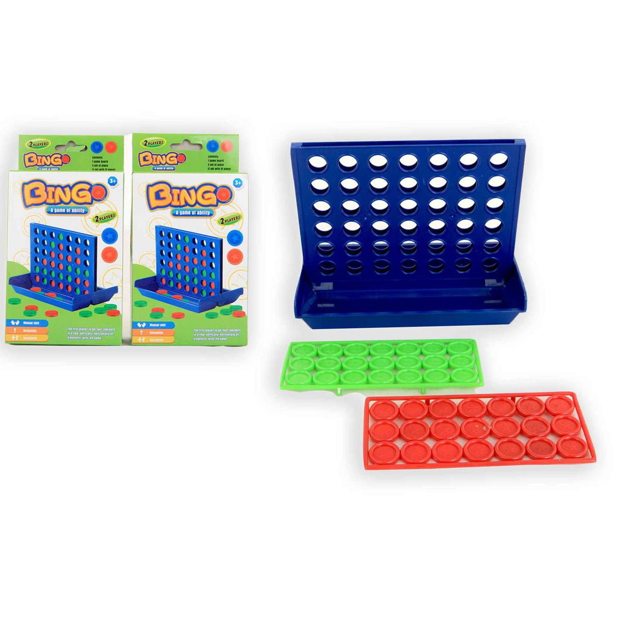 Spel 4 wint 19x20x3,5cm