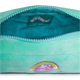 Squishmallows unicorn plush pencil case blue