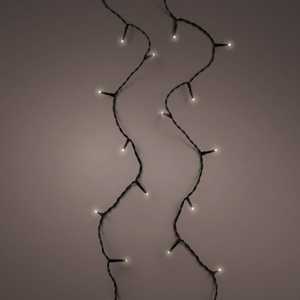 Kaemingk LED basic lights black classic warm l.5400cm