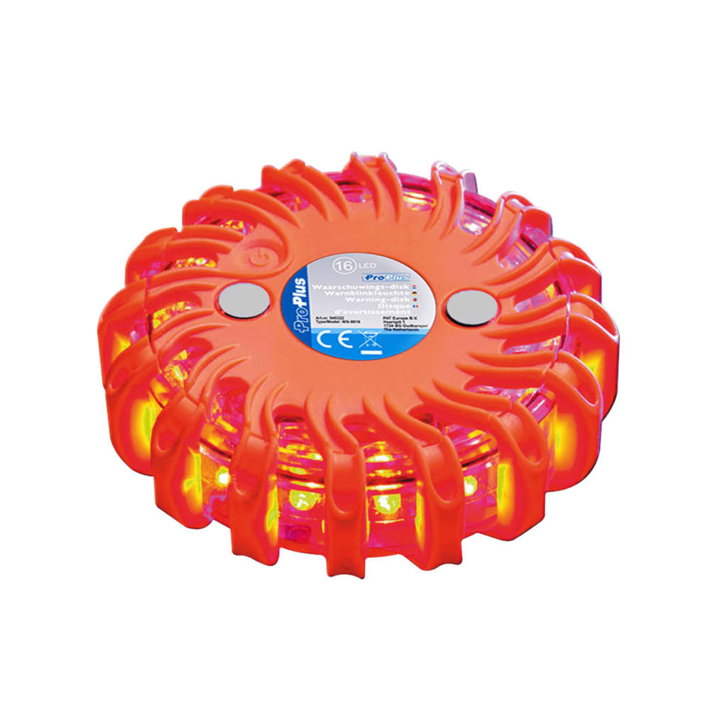 Proplus Opozorilo Disc 16 LED oranžne 540322