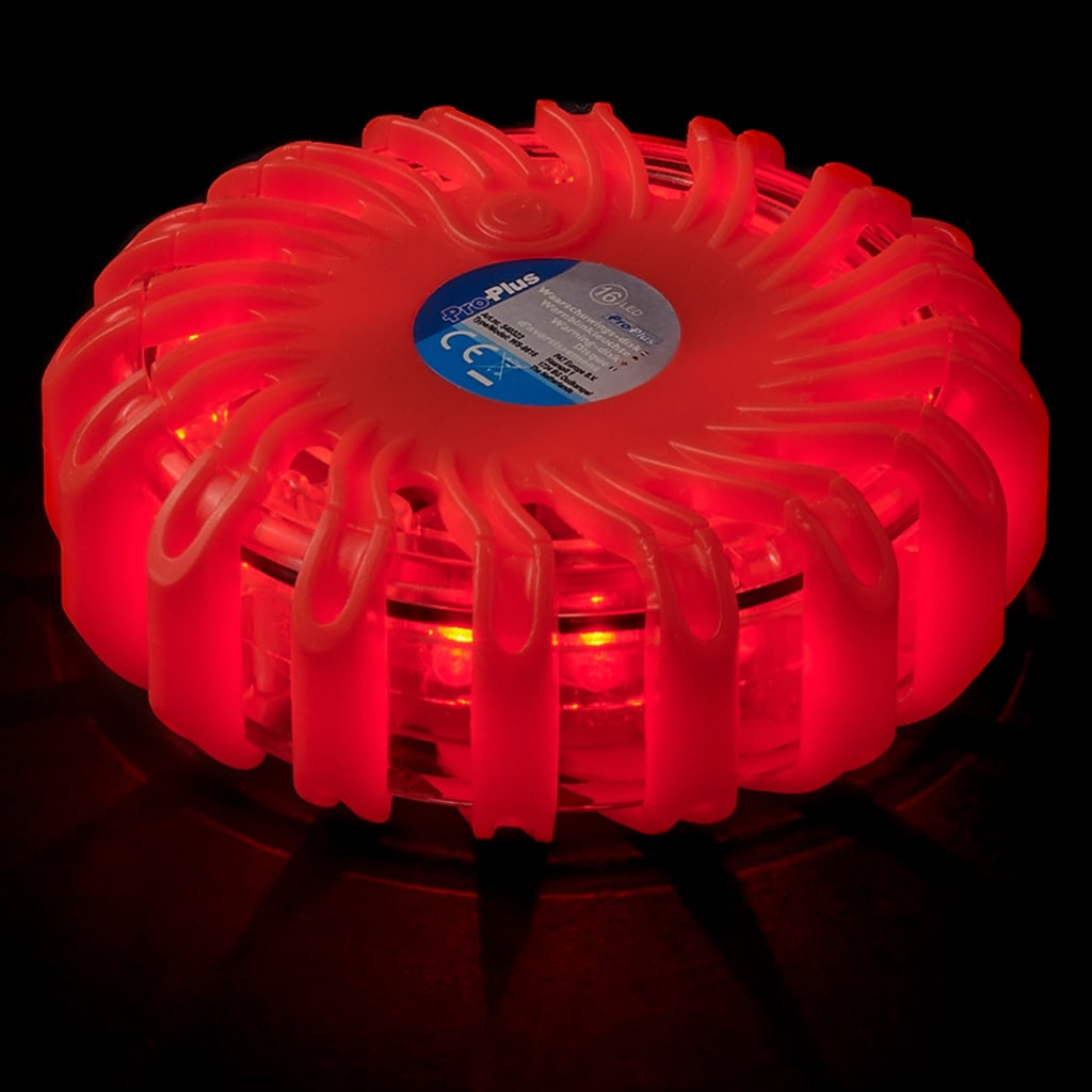 Proplus Opozorilo Disc 16 LED oranžne 540322