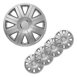 Proplus HubCaps 4 St Cosmos 16 color argento