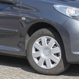 Proplus HubCaps 4 St Cosmos 16 color argento