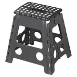 Proplus skládací krok Černá šedá 29 x 21,5 x 39,5 cm