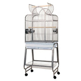 Silná silná papouška Cage Villa Bianca 67.7x51.5x154 cm šedá 93084