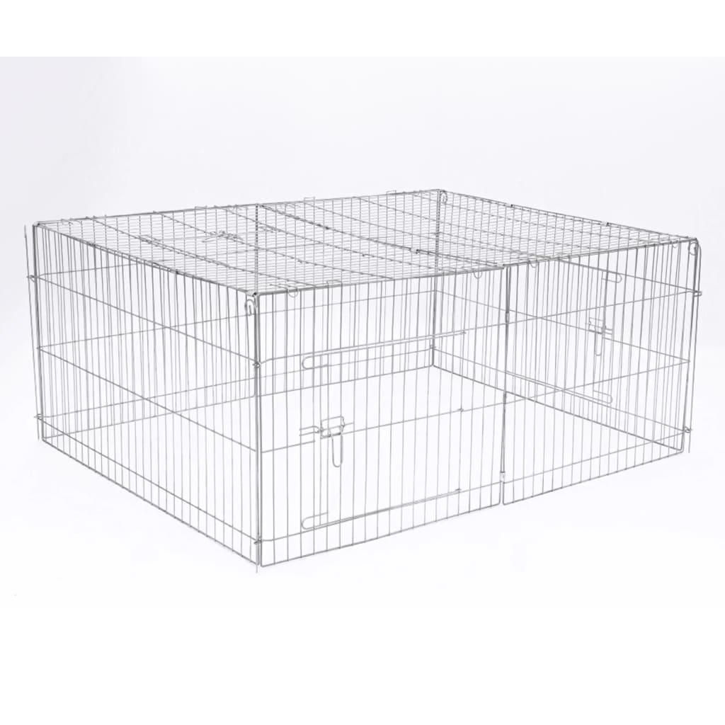 @Pet mazlíčci pro vnější hrad 144x112x60 cm kov