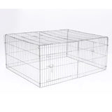 @Pet mazlíčci pro vnější hrad 144x112x60 cm kov